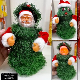 0030 Музичний Санта (21см) model:AA-157